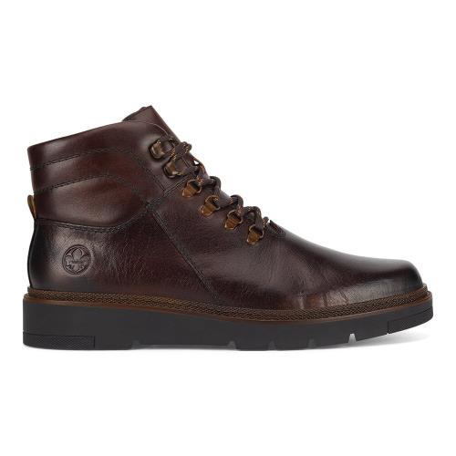 Šněrovací boty Rieker 30100-25 Syntetický materiál,Přírodní kůže (useň) - Lícová
