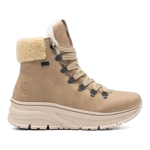 Šněrovací boty Rieker 48034-20 Syntetický materiál