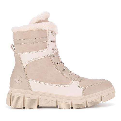 Šněrovací boty Rieker X3403-62 Syntetický materiál