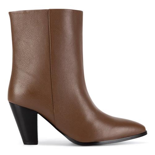 Kotníkové boty Gino Rossi HANYIA-116027 Přírodní kůže (useň) - Lícová