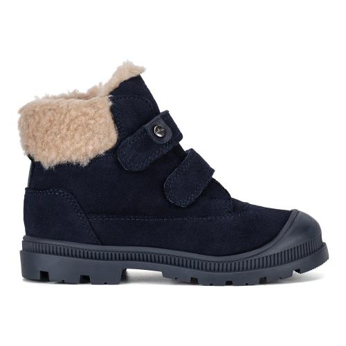 Šněrovací boty Lasocki Kids VENTO  CI12-VENTO-01(III)CH Přírodní kůže (useň) - Semiš