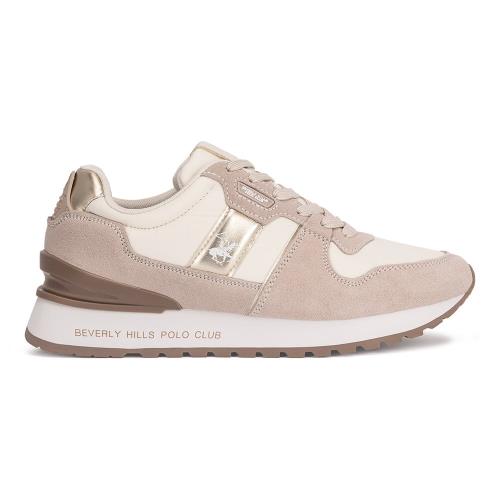 Sportovní obuv Beverly Hills Polo Club W-3C098-2A324 Přírodní kůže (useň)/-Přírodní kůže (useň),Materiál/-Syntetický,Látka/-Látka