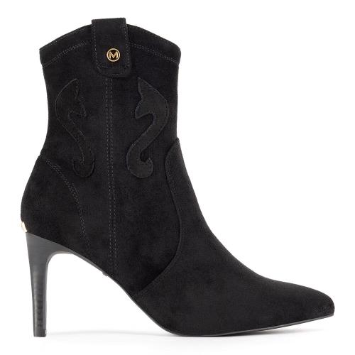 Kotníkové boty Mexx MI001714243W Látkový materiál,Přírodní kůže (useň) - Semiš