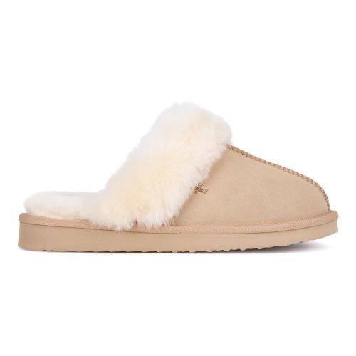 Bačkory Mexx MICH2003643W Přírodní kůže (useň) - Semiš