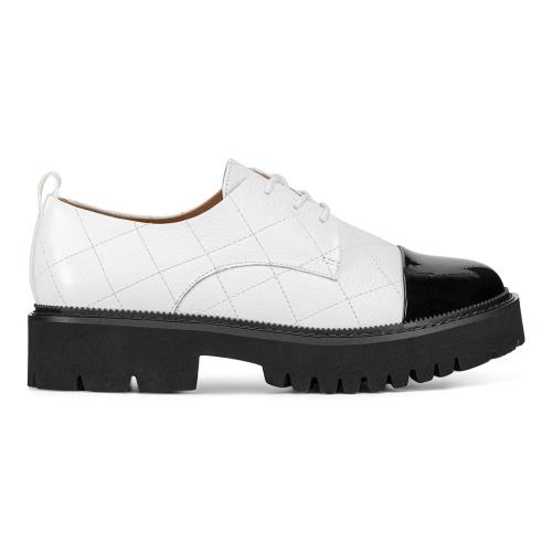 Polobotky Badura JIAO-V1767-23 Přírodní kůže (useň) - Lícová