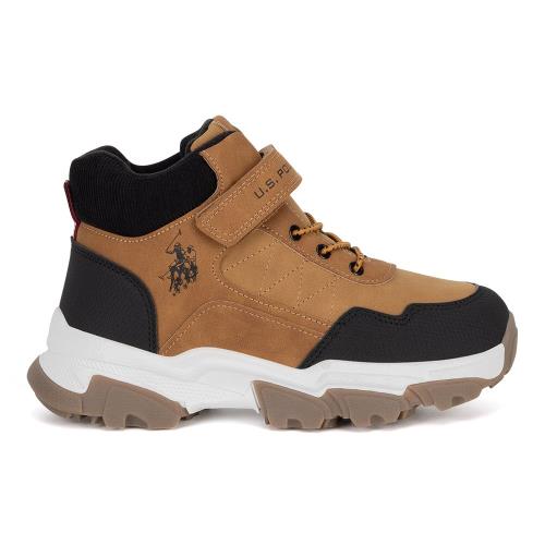 Šněrovací boty U.S. POLO ASSN. KASPER001K/DY1 Syntetický materiál