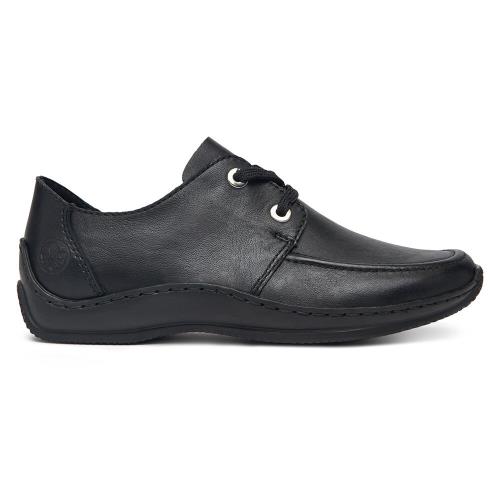 Polobotky Rieker L1719-00 Přírodní kůže (useň) - Lícová,Imitace kůže/-Ekologická kůže