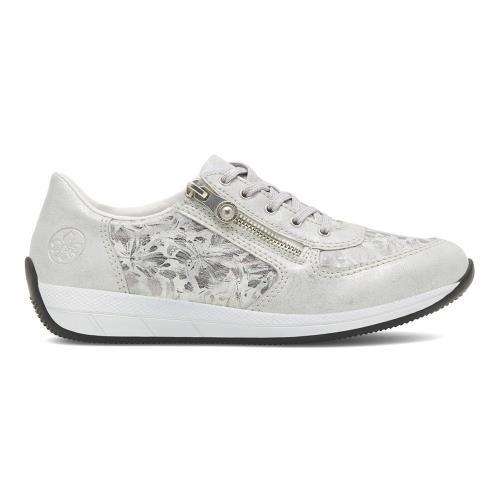 Tenisky Rieker N1112-80 Syntetický materiál,Přírodní kůže (useň) - Nubuk