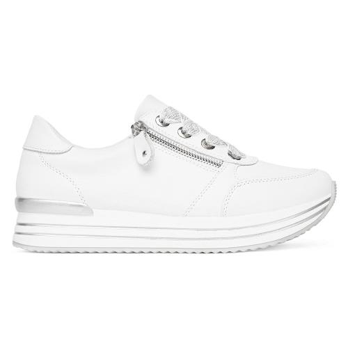 Tenisky Remonte D1302-82 Přírodní kůže (useň) - Lícová