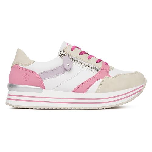 Tenisky Remonte D1323-83 Přírodní kůže (useň) - Lícová