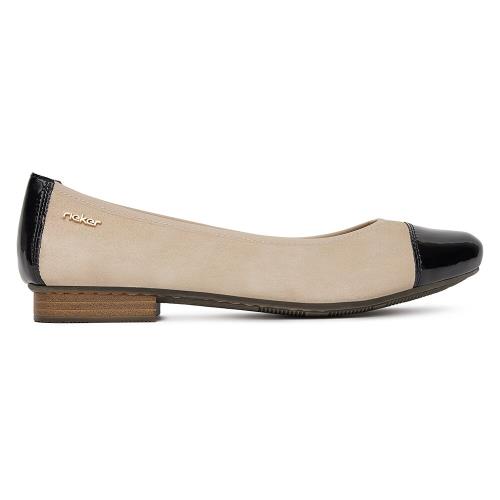 Baleríny Rieker 51998-60 Syntetická tkanina,Přírodní kůže (useň) - Semiš Baleríny Rieker 51998-60 Syntetická tkanina,Přírodní kůže (useň) - Semiš