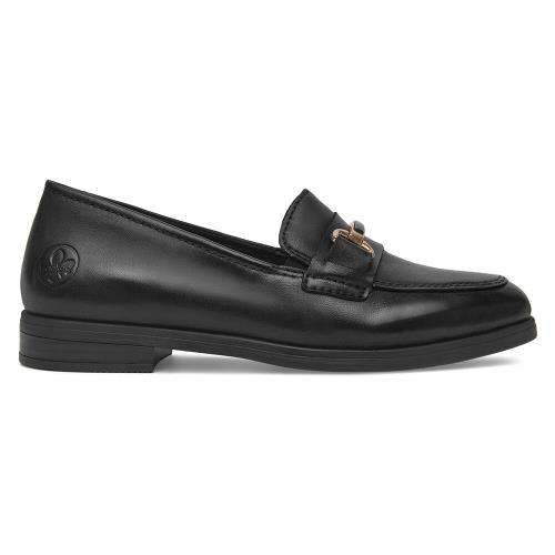 Polobotky Rieker 46262-01 Přírodní kůže (useň) - Lícová