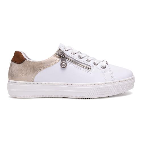 Tenisky Rieker L59A1-81 Přírodní kůže pokrytá syntetickým materiálem,Syntetický materiál Tenisky Rieker L59A1-81 Přírodní kůže pokrytá syntetickým materiálem,Syntetický materiál