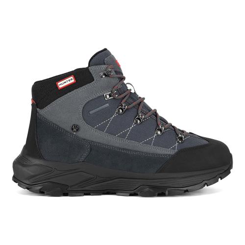 Šněrovací boty HUNTER H1-060 Syntetický materiál,Přírodní kůže (useň)/-Přírodní kůže (useň),Materiál/-Kaučuk