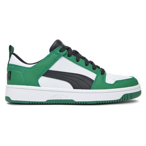 Sportovní Puma REBOUND LAYUP LO SL JR 37049024 Imitace kůže/-Ekologická kůže