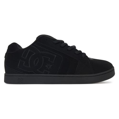 Tenisky DC Shoes NET 302361-3BK Syntetický materiál,Přírodní kůže (useň) - Nubuk