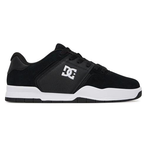 Tenisky DC Shoes CENTRAL ADYS100551-BKW Látkový materiál,Syntetický materiál,Přírodní kůže (useň) - Semiš