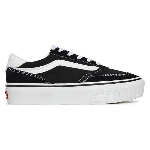 Tenisky Vans BROOKLYN LS PLATFORM VN000DC4BA21 Látkový materiál,Přírodní kůže (useň) - Semiš