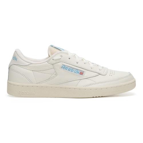 Sportovní Reebok CLUB C 85 VINTAGE 100007794 Látkový materiál,Přírodní kůže (useň) - Lícová
