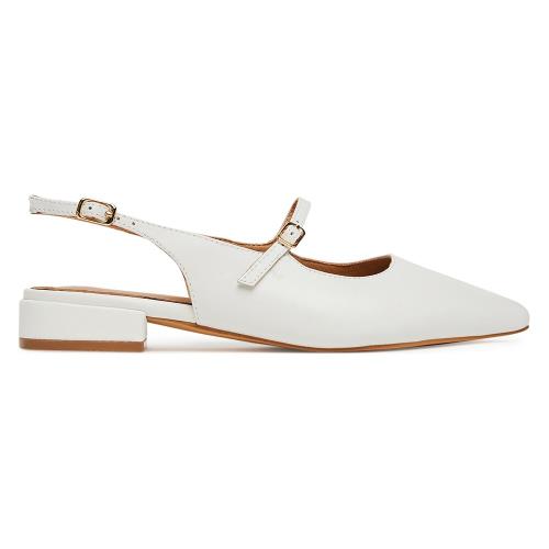 Baleríny Sergio Bardi WYL4078-1Z-SB Přírodní kůže (useň) - Lícová