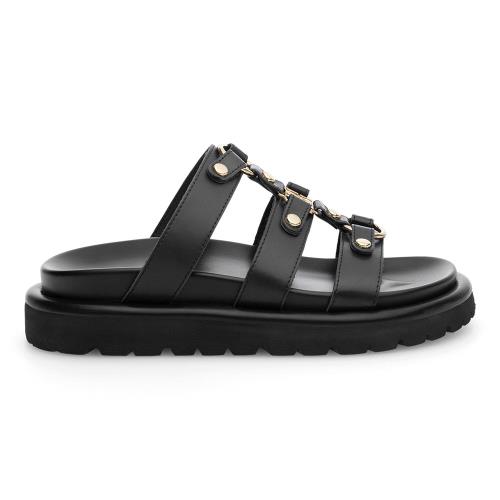 Pantofle Badura WFA2591-1Z Přírodní kůže (useň) - Lícová