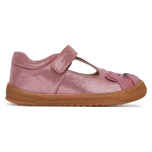 Polobotky Lasocki Kids BELKA CI12-BELKA-07 Přírodní kůže (useň) - Nubuk,Přírodní kůže (useň)/-Leštěná