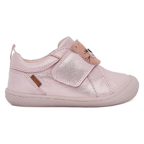 Polobotky Lasocki Kids CRUISE CI12-CRUISE-22(II)DZ Přírodní kůže (useň) - Semiš,Přírodní kůže (useň)/-Leštěná