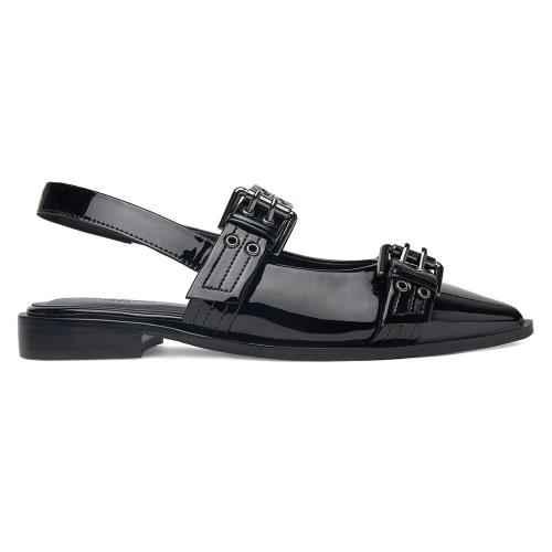 Baleríny Badura ELDER-01 Přírodní kůže (useň)/-Leštěná Baleríny Badura ELDER-01 Přírodní kůže (useň)/-Leštěná