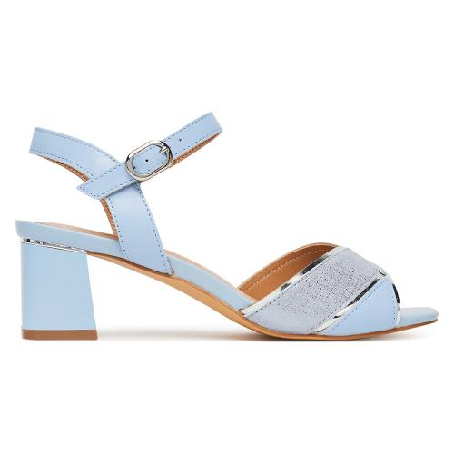 Sandály Lasocki SWILK WYL3454-1Z Syntetický materiál,Přírodní kůže (useň) - Semiš,Přírodní kůže (useň) - Lícová