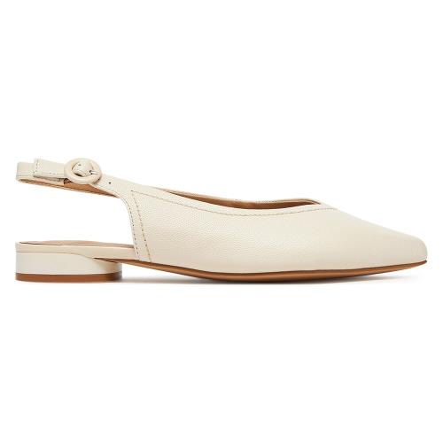 Baleríny Lasocki WYL4048-3Z Přírodní kůže (useň) - Lícová