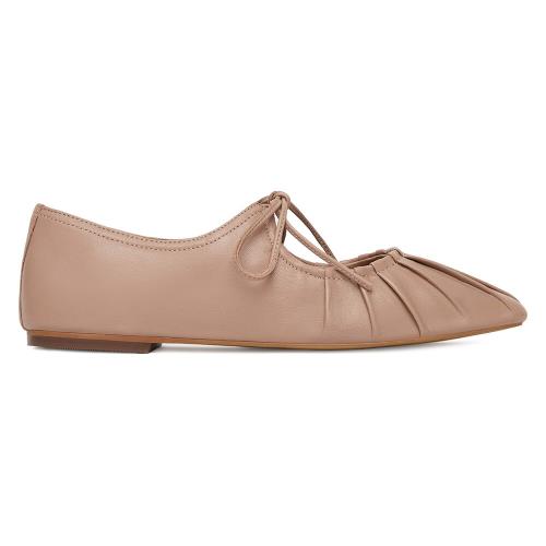 Baleríny Gino Rossi ELIS-116639 Přírodní kůže (useň)/-Přírodní kůže (useň)