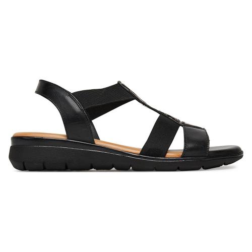 Sandály Go Soft WI16-INES-06 Látkový materiál,Přírodní kůže (useň) - Lícová