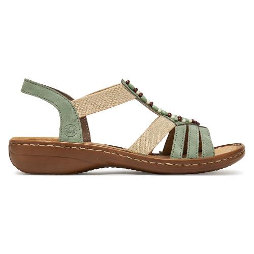 Sandály Rieker 60851-52 Syntetický materiál