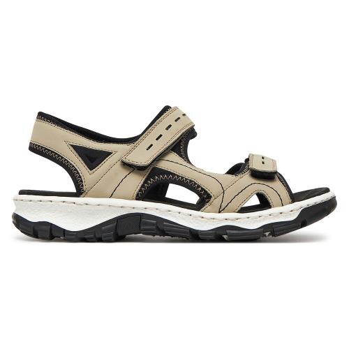 Sandály Rieker 68866-61 Látkový materiál,Syntetický materiál