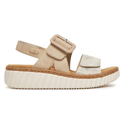 Sandály Rieker 69260-60 Syntetická tkanina