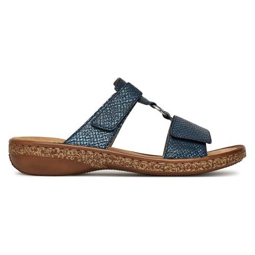 Pantofle Rieker 628P9-14 Syntetický materiál