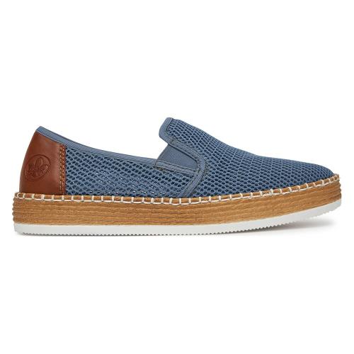 Polobotky Rieker L7873-12 Látkový materiál,Syntetický materiál