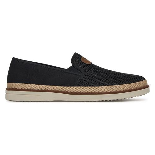 Polobotky Rieker B2366-00 Látkový materiál