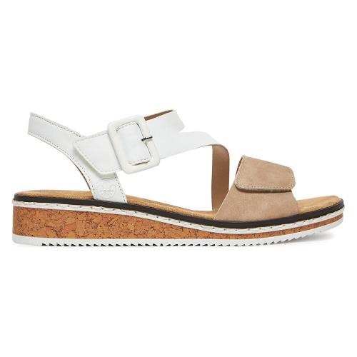 Sandály Rieker V3660-60 Syntetický materiál