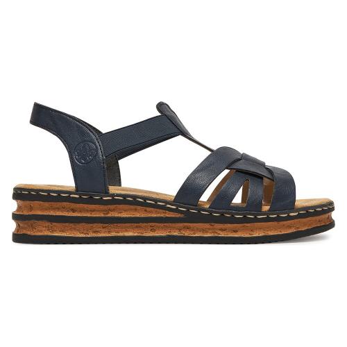 Sandály Rieker 62918-14 Syntetický materiál