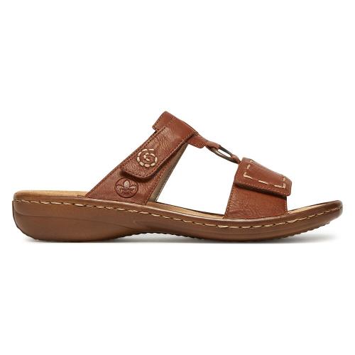 Pantofle Rieker 60822-24 Syntetický materiál