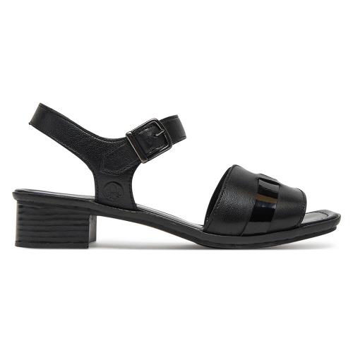 Sandály Rieker 62685-00 Přírodní kůže (useň) - Lícová