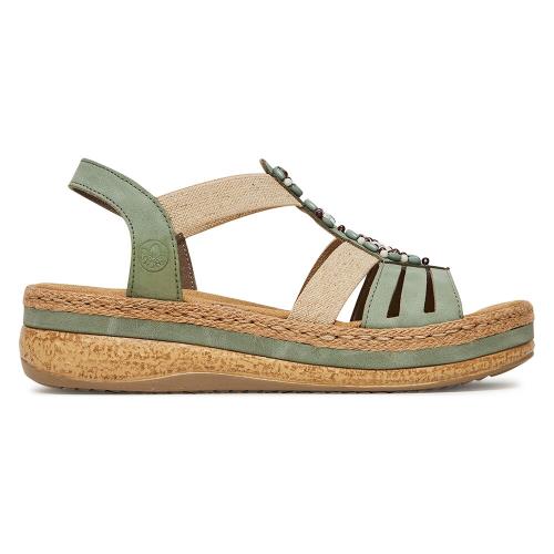 Sandály Rieker V0920-52 Látkový materiál,Syntetický materiál