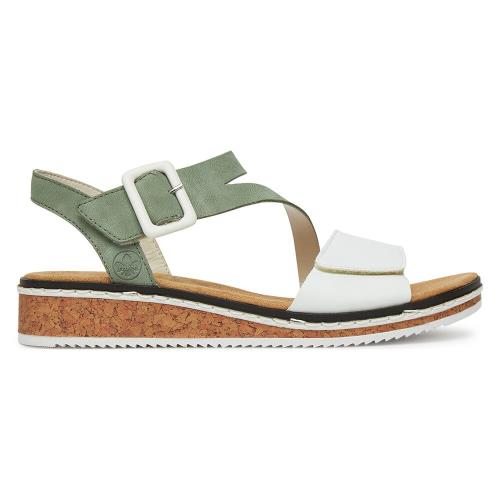 Sandály Rieker V3660-52 Syntetický materiál