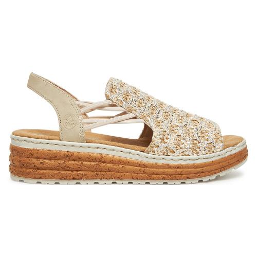 Sandály Rieker 62741-60 Syntetický materiál