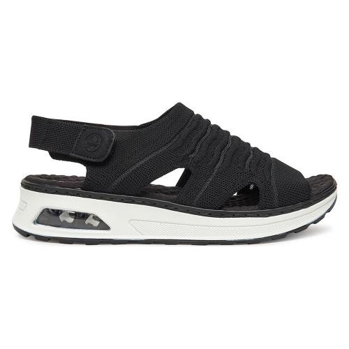 Sandály Rieker 65662-00 Látkový materiál