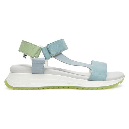 Sandály Rieker W2951-10 Přírodní kůže (useň) - Lícová