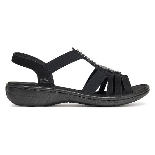 Sandály Rieker 60806-00 Syntetický materiál