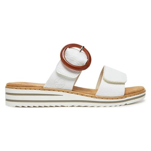 Pantofle Rieker V0692-80 Syntetický materiál