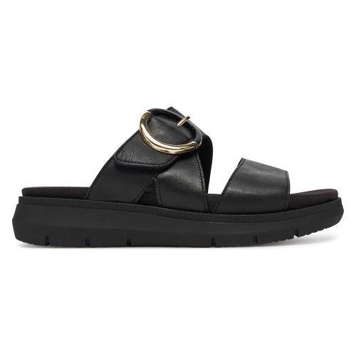 Pantofle Remonte D2K51-00 Přírodní kůže (useň) - Lícová